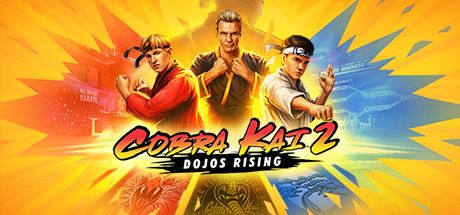 Cobra Kai 2 Dojos Rising box art for Playstation 5